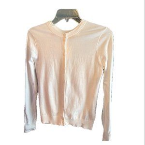 J Crew Womens White Cotton Cardigan Size XS NWT